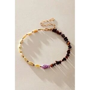 Free People Pearl Perch Choker Necklace New